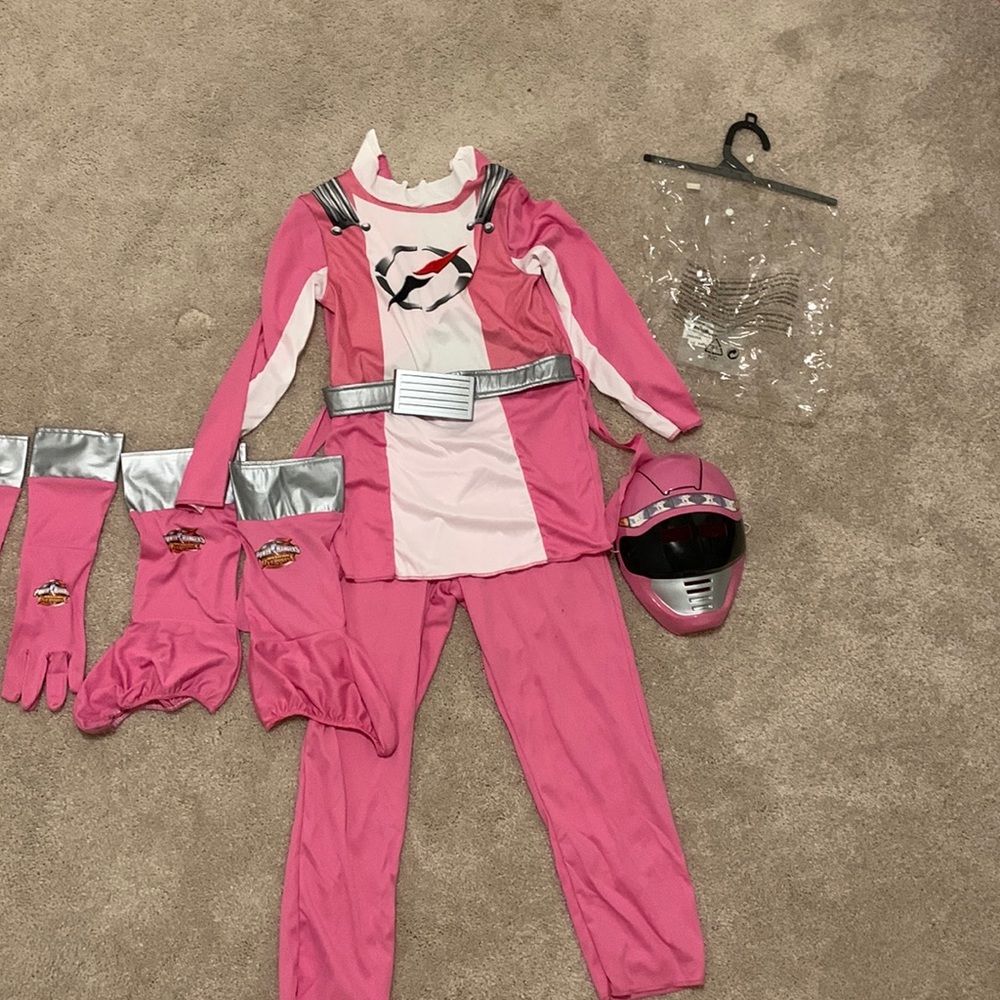 COPY - Childrens Pink Power Ranger Costume